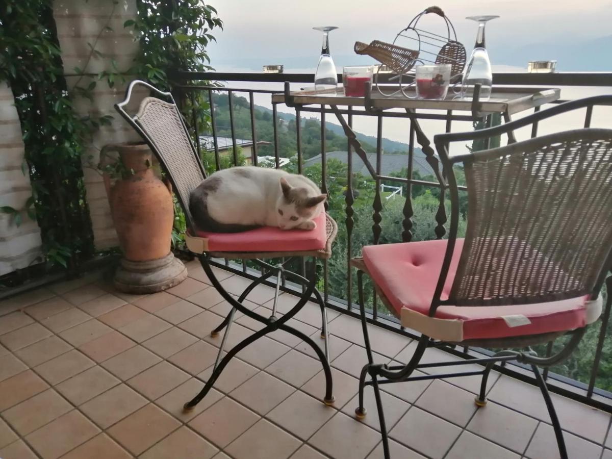 B&B Da Paolo Con Vista Lago Di Garda Сан-Дзено-ді-Монтанья Екстер'єр фото